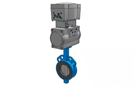 Дисковый затвор DN80