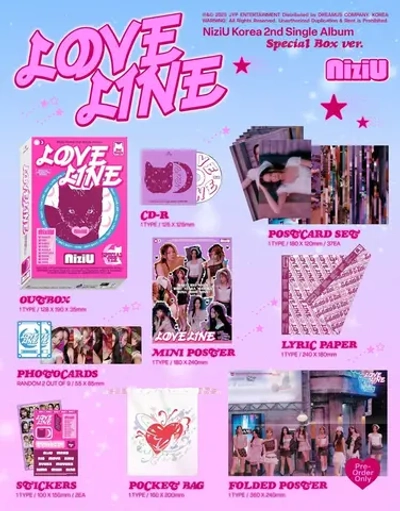Альбом NIZIU - LOVE LINE [Special Box ver.]