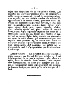 Grammaire Kiswahili | Pere Delaunay
