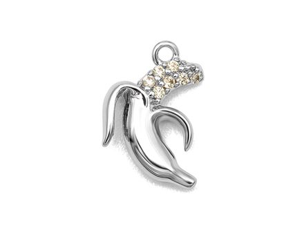 Подвеска "Банан" 12х8мм