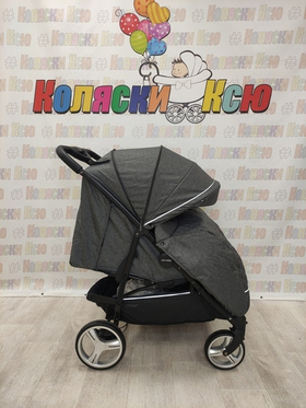 Коляска для двойни CARRELLO Connect CRL-5502 Rock Grey