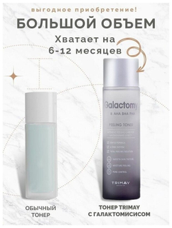 TRIMAY Кислотный пилинг тонер-эссенция с папайей и галактомисисом Papaya 4HA Galactomyces Peel & Pore Control Toner 200 мл
