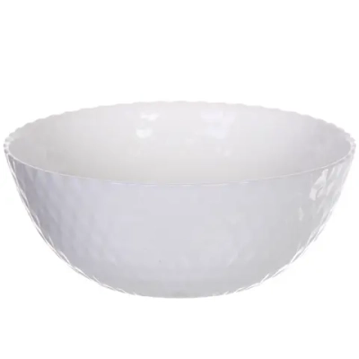 Салатник «White magic» 15*6см стеклокерамика Ромбы