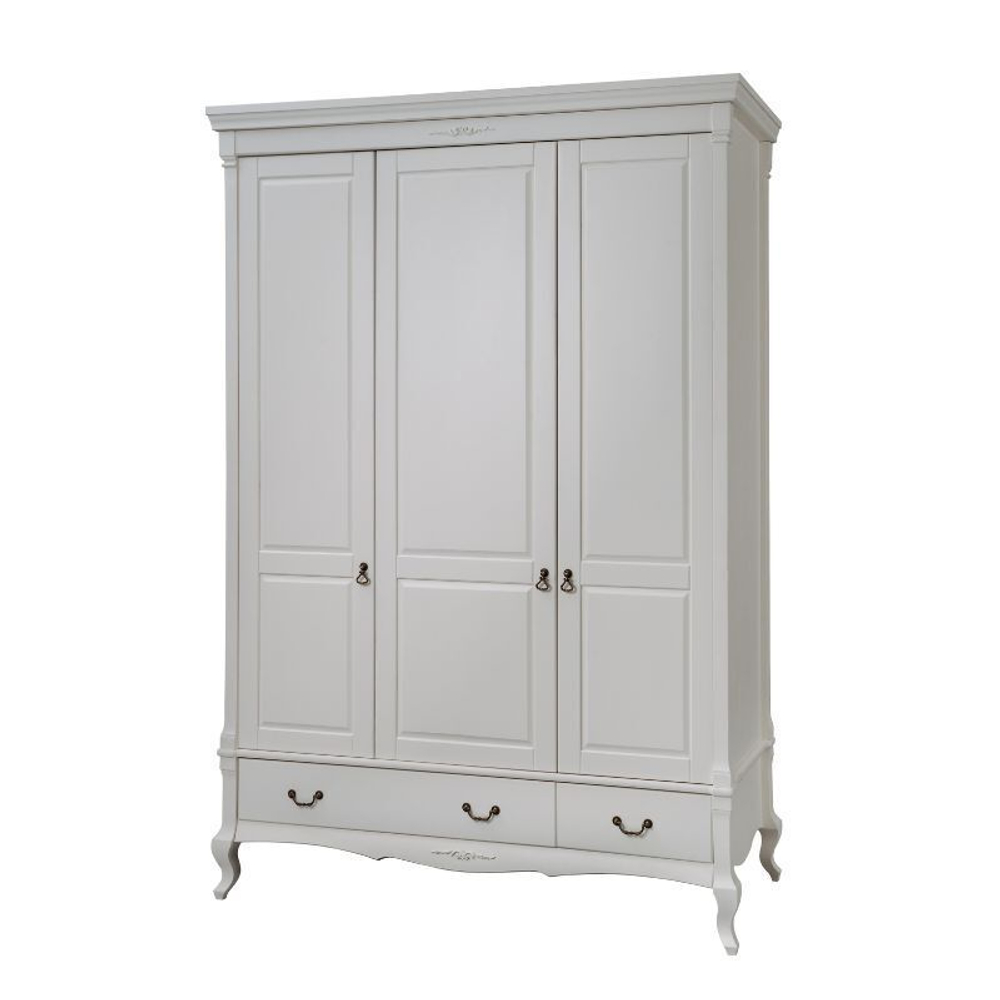 Шкаф для одежды 3-створчатый Ари-Прованс №1, 141,5х207х60,5 см