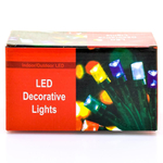 Гирлянда электрическая 26м желтая LED300, коробка