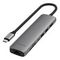 Адаптер Satechi 7-in-1 USB-C Slim Multiport Adapter with Ethernet (ST-P7SM) Space Gray