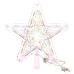 Верхушка светящаяся звезда 22см пак