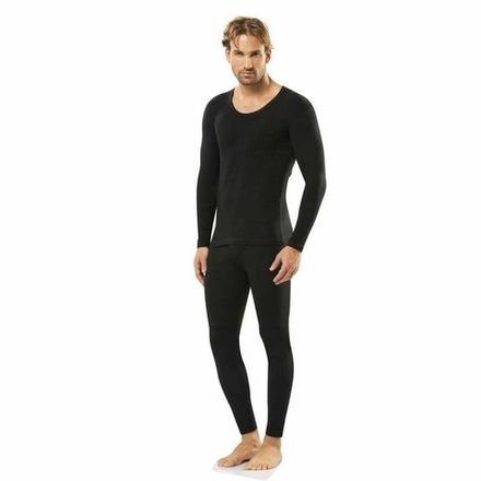 Мужское термобелье лонгслив Doreanse черный 2965
