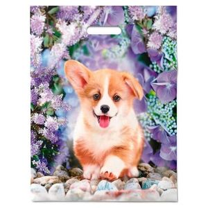 Пакет прорубная ручка Россия 38*47 см 60 мкм ПВД Рыжик  1 шт 500 шт/кор