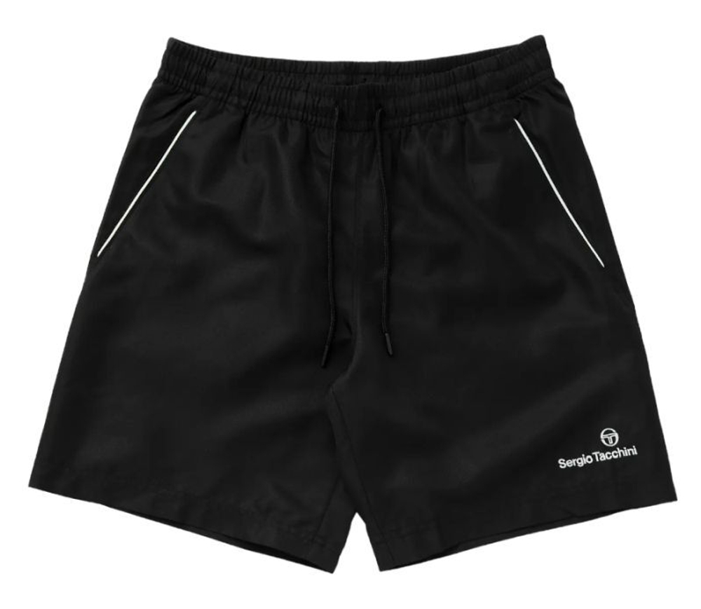 Мужские теннисные шорты Sergio Tacchini Rob Shorts - черный