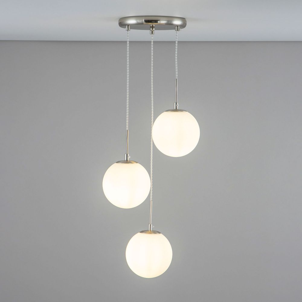 Citilux Томми CL102034 Подвесной светильник Матовый Хром