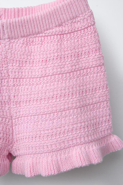 ZARA ШОРТЫ-БЕРМУДЫ, РОЗОВЫЙ