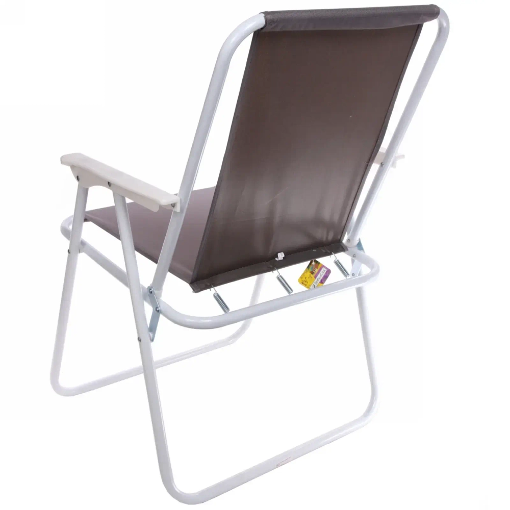 Стул 50*47*77см «Отдых» складной, серый ДоброСад