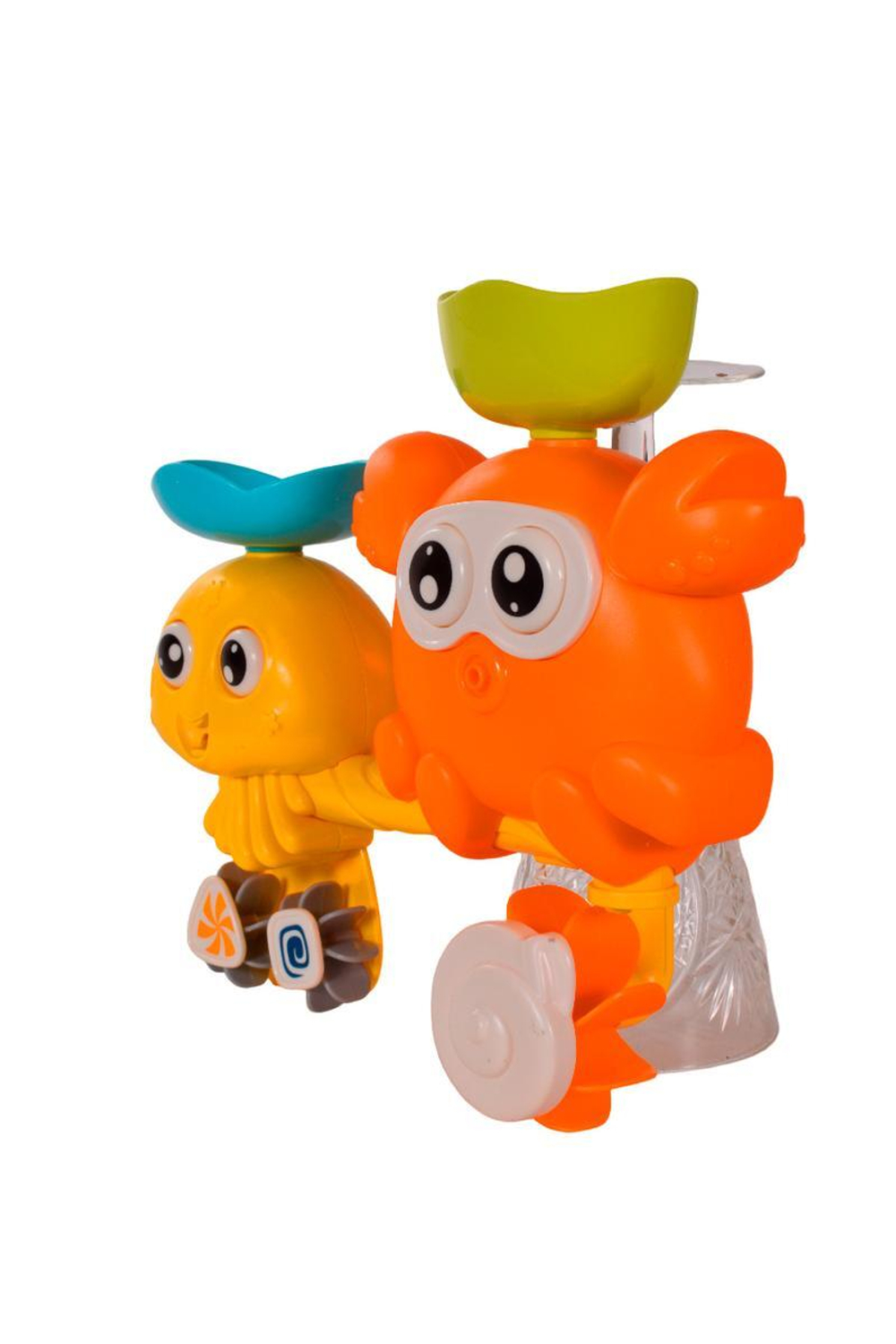 Набор игрушек для купания Станция на присосках+ 2 игрушки, коробка HG-5071