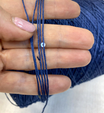 Пряжа на бобине (Италия)95% хлопок с пайетками 5% п/л 100г-450м 340г