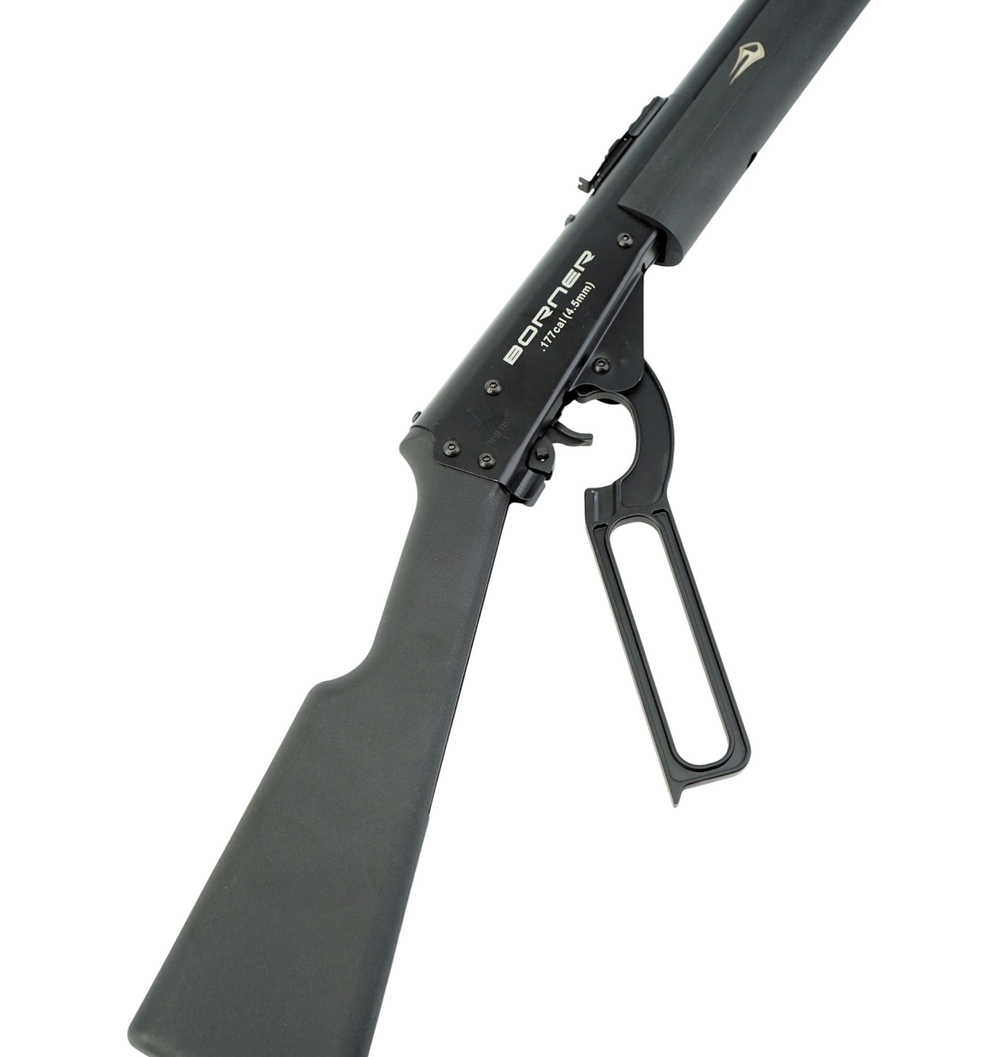 Пневматическая винтовка Borner Lever Action (скоба Генри, пластик XSV0S01) кал. 4.5 мм, 3 Дж.