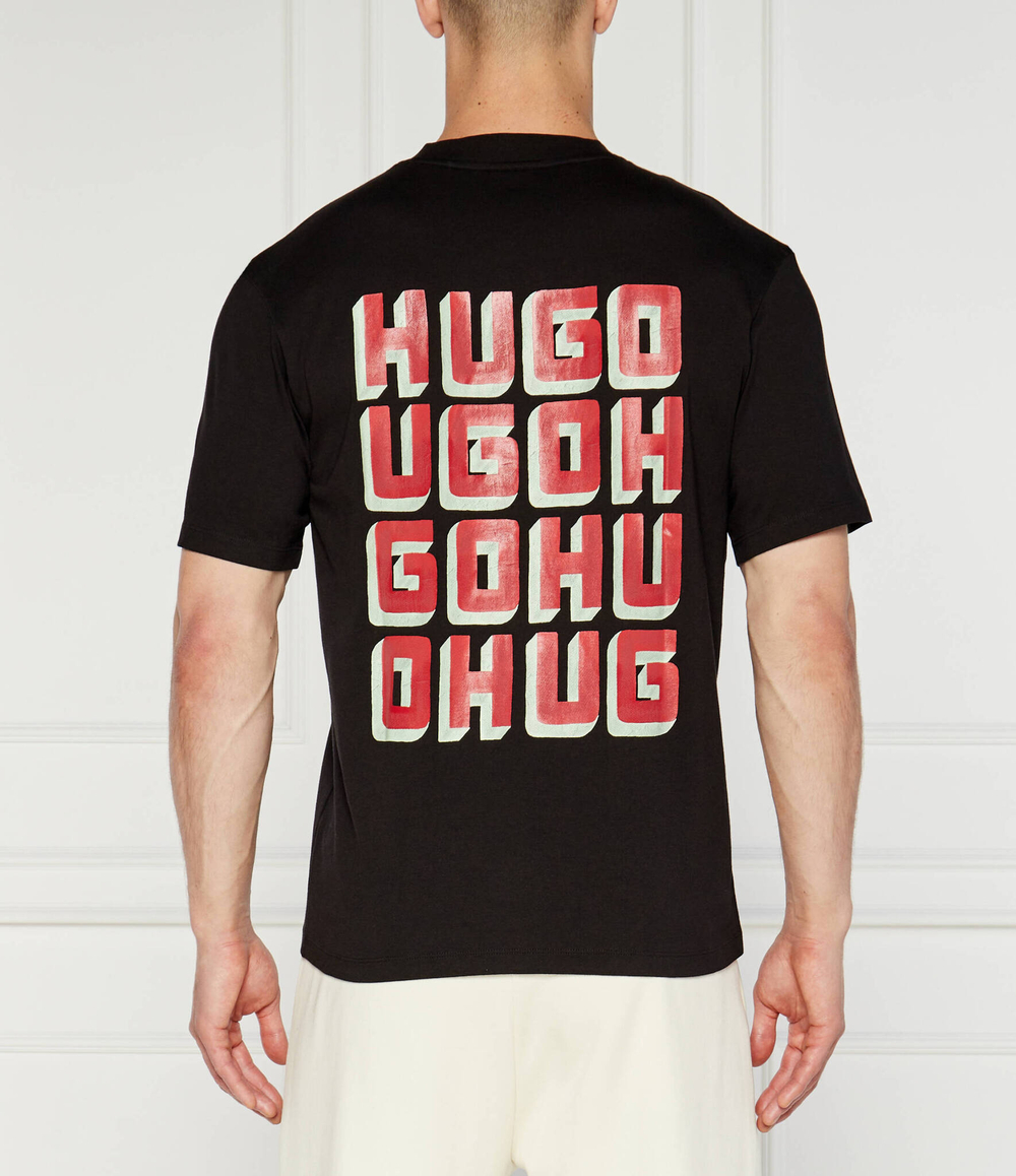 Футболка Diqitee HUGO - черный(50519714)