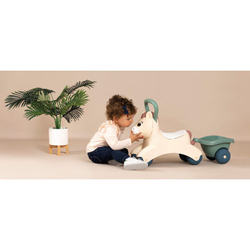 Smoby Little - First Ride Baby Pony Пони с прицепом 140502