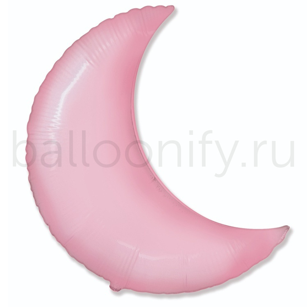 Фольгированная фигура, Месяц 36"/91СМ Пастель Pink