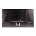 Balenciaga Smooth Calfskin Clutch Women"s Dark Gray