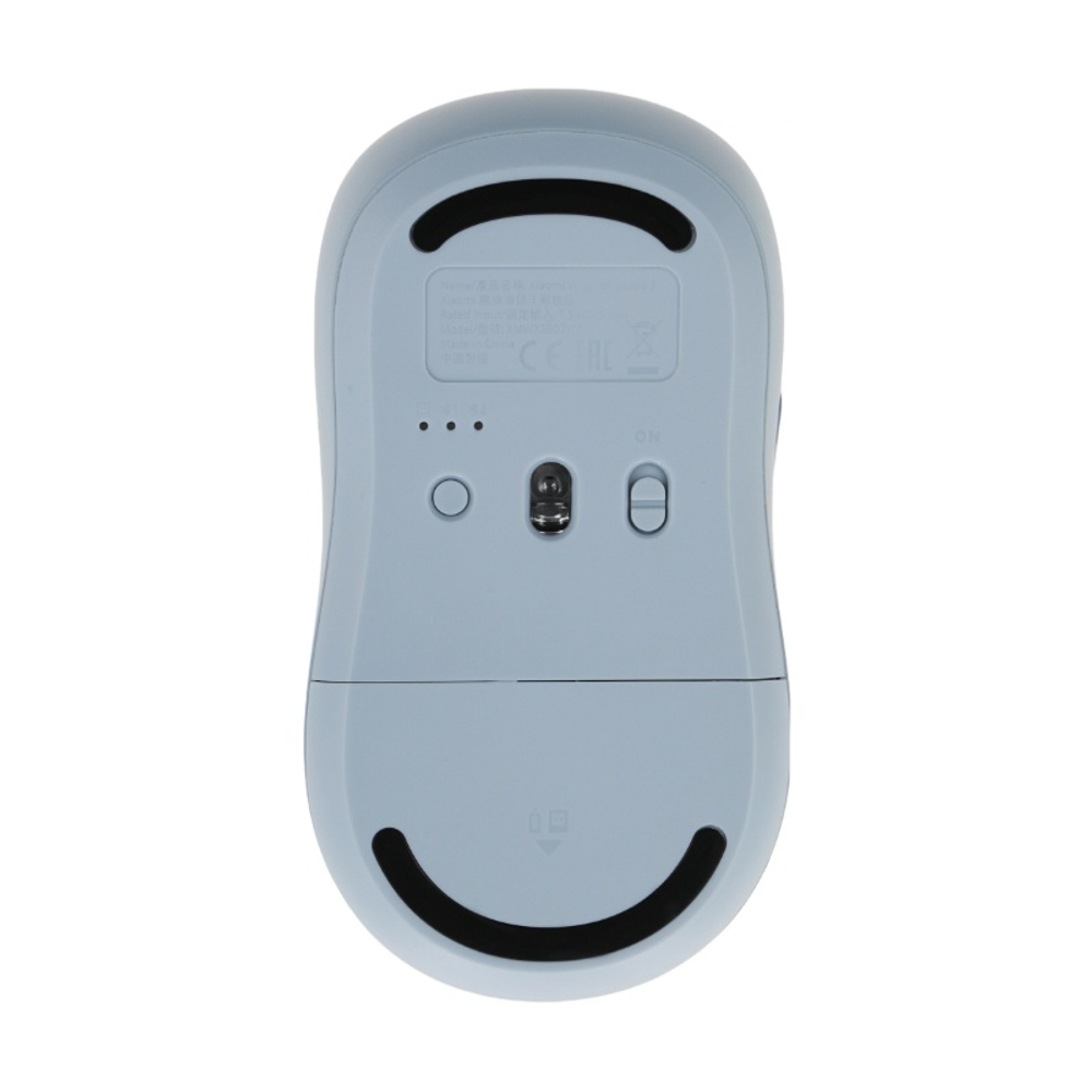 Мышь Xiaomi Wireless Mouse 3, Blue (беспроводная 2.4 GHz, Bluetooth) Бесшумная