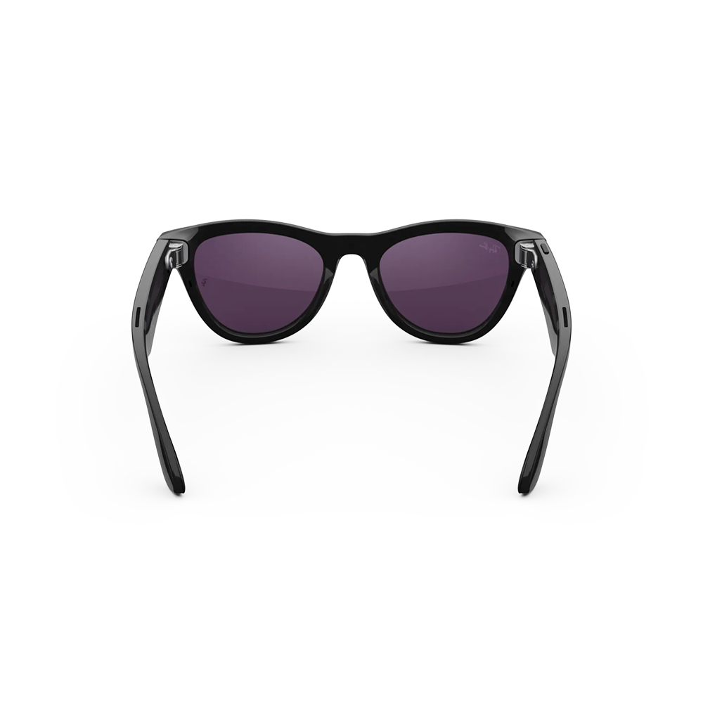 Умные очки Ray-Ban Skyler Shiny Black / Transitions Amethyst, 150 - 52 (RW4010)