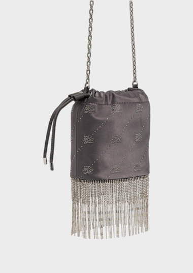 Сумка KARL LAGERFELD K/Soiree Bucket Rhinestones