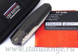 Нож CKF/Philippe Jourget FIF23 (M390, титан+цирконий+карбон, Sale Card)фотография - 1