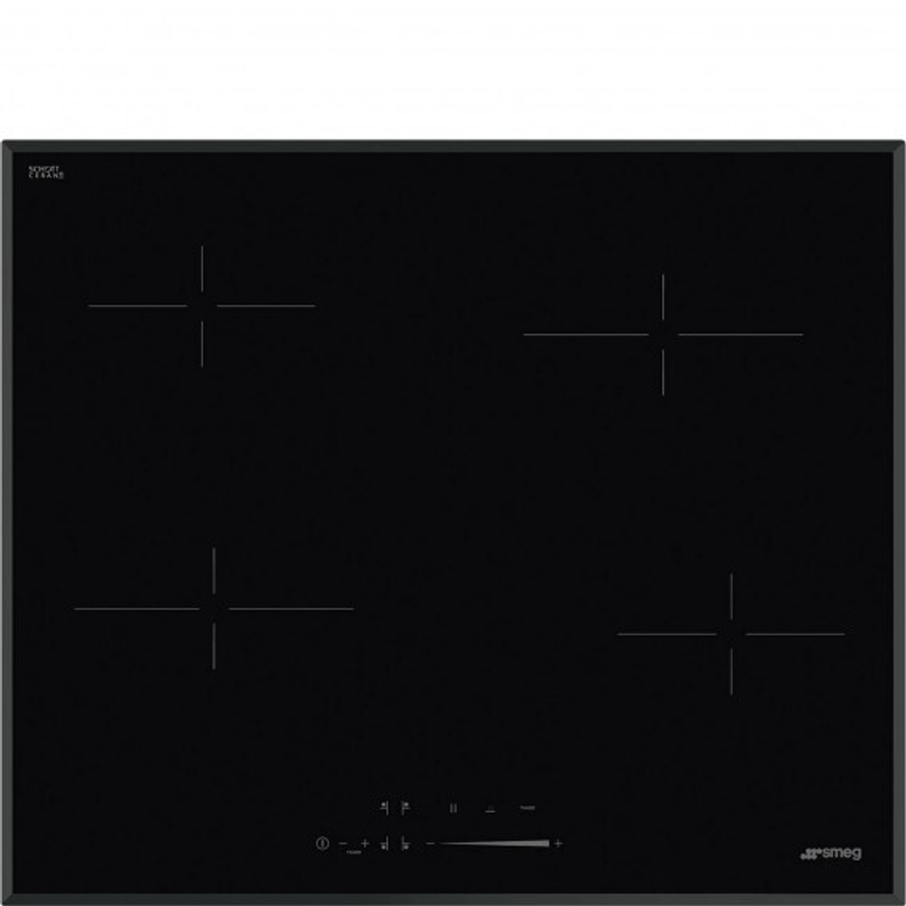 Встраиваемая индукционная варочная панель Smeg SE464TB