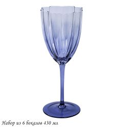 Lenardi 584-035 Набор из 6 бокалов 430мл в под.уп.(х4)Стекло