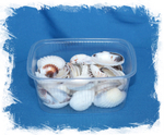 Ракушки Кардиум, 2-4см, 100гр, 30шт