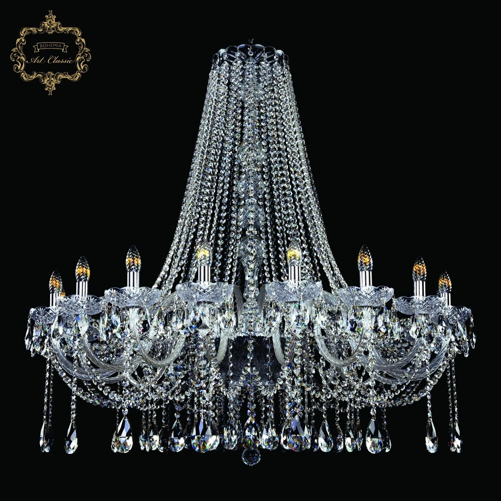 Подвесная люстра Art Classic 11.12.18.400.h-117.Cr.Sp