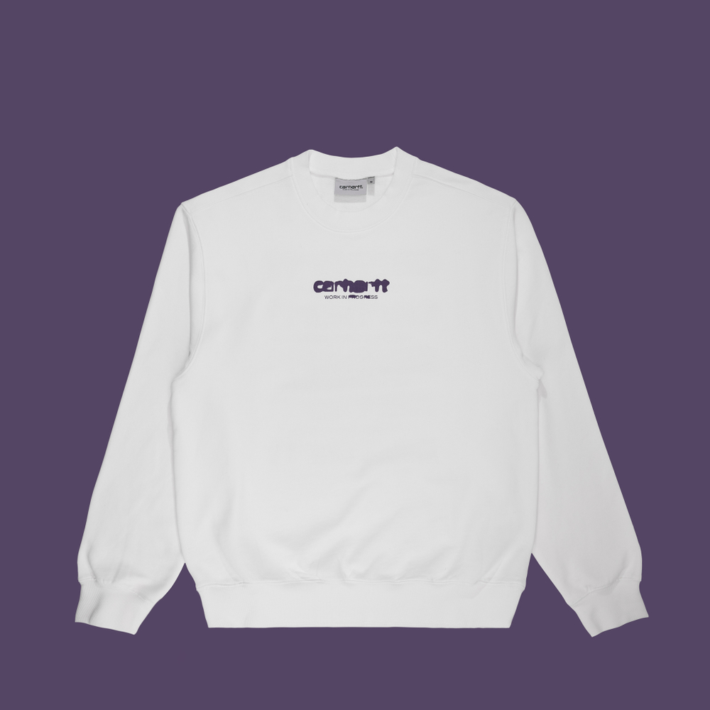 Толстовка мужская Carhartt WIP Ink Bleed Sweatshirt - купить в магазине Dice с бесплатной доставкой по России