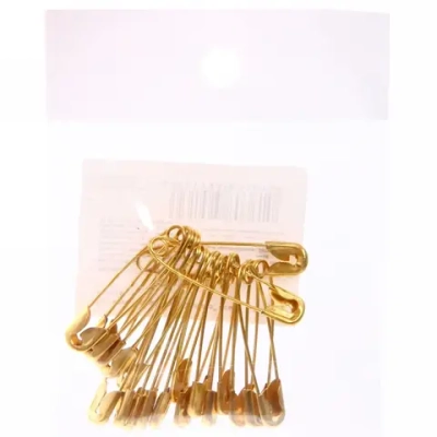 Булавки английские «Золото» 3см 20шт в пакете