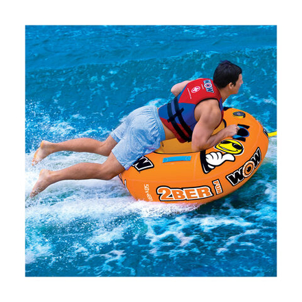 Баллон буксируемый 2Ber с электрическим насосом и буксирным тросом