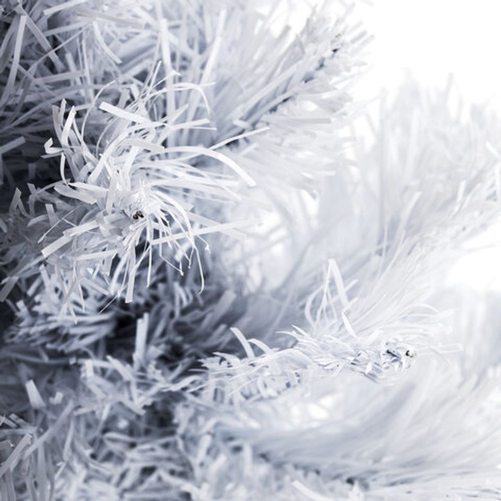 Ель новогодняя искусственная настольная "Snow White" 30 см, ПВХ, белая, ЗОЛОТАЯ СКАЗКА, 591708