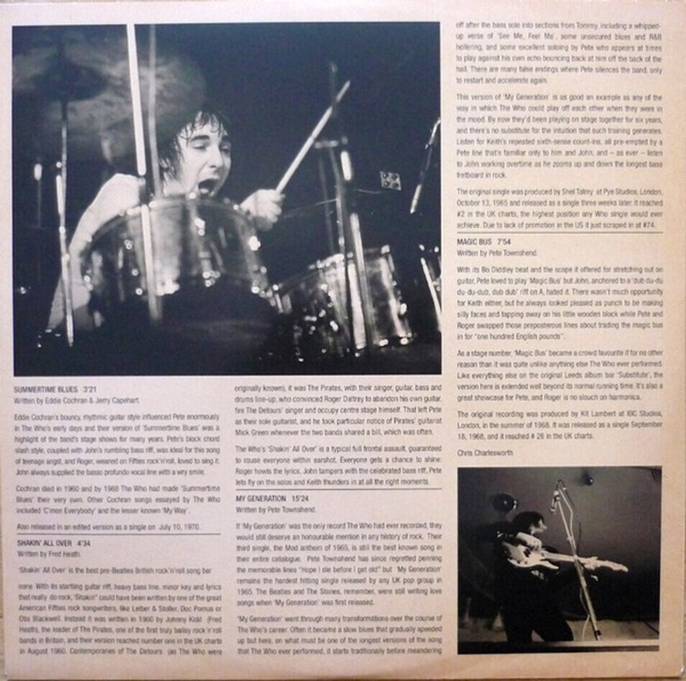 The Who / Live At Leeds (Deluxe Edition)(3LP)