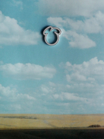 кольцо заяц с эмалью