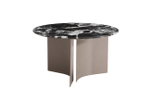 Стол журнальный Garda Decor Garda Decor черный d70*40 см