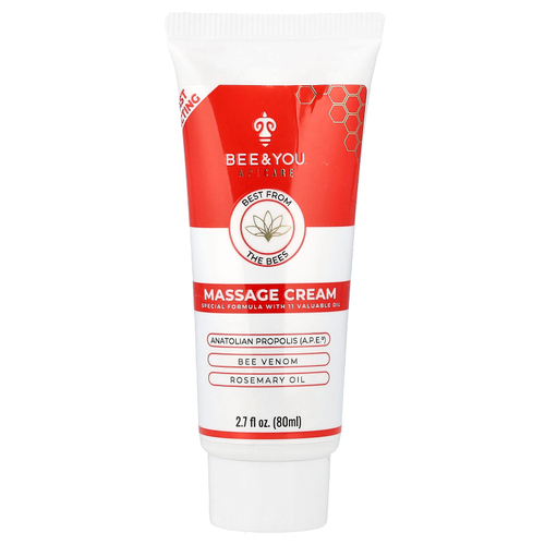 Bee & You, массажный крем, 80 мл (2,7 жидк. унции)