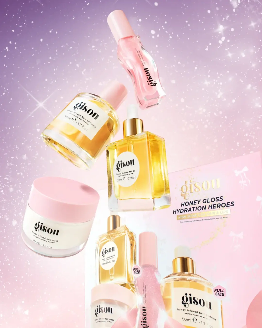 Gisou Honey Gloss Hydration Heroes Gift Set