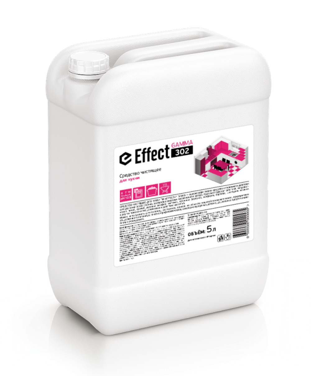 Чистящее средство для удаления жира и нагара Effect Gamma 302 5 л.