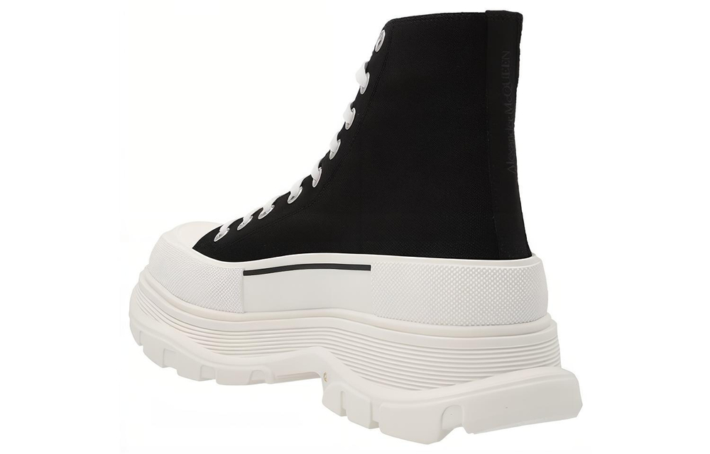 Alexander McQueen Tread Slick Lace-Up Boots