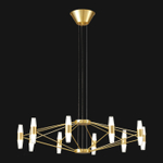 Подвесная светодиодная люстра Lussole HOPKINS LSP-7409