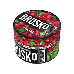 Бестабачная смесь для кальяна BRUSKO, 50 г, Клюква, Medium