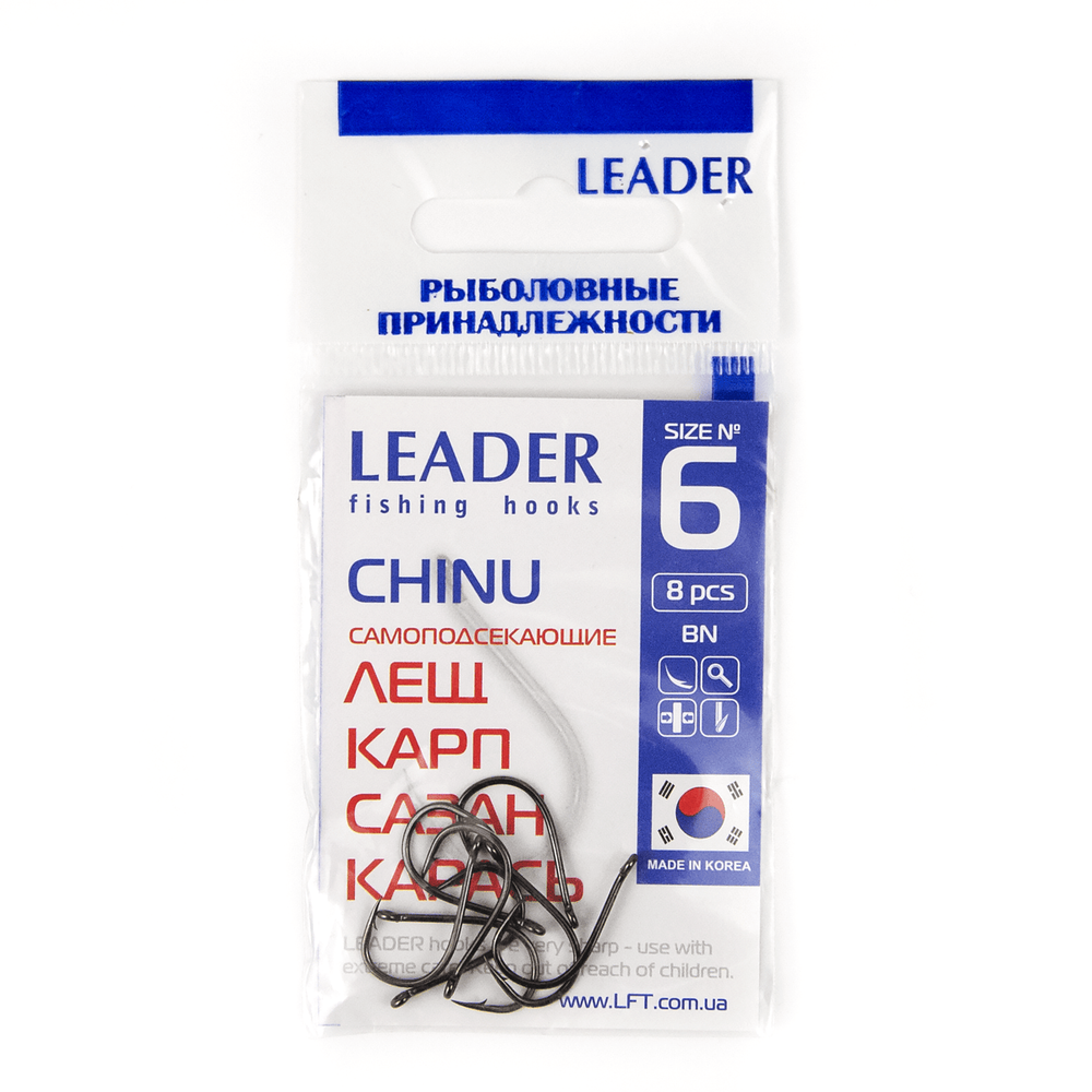 Крючок Leader Chinu