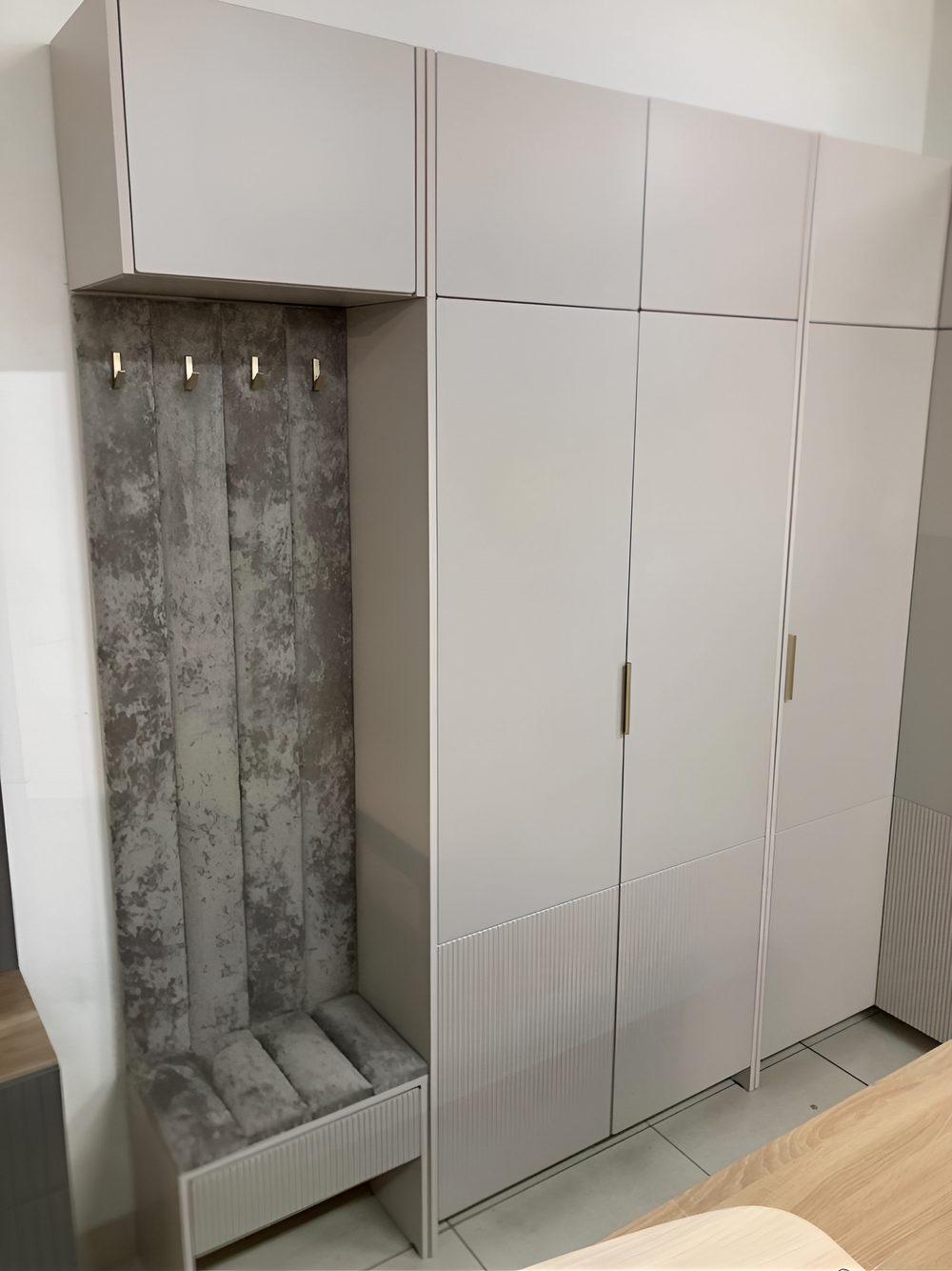 Шкаф угловой Пандора ШКУ-07 Кашемир/Айриш MF-03