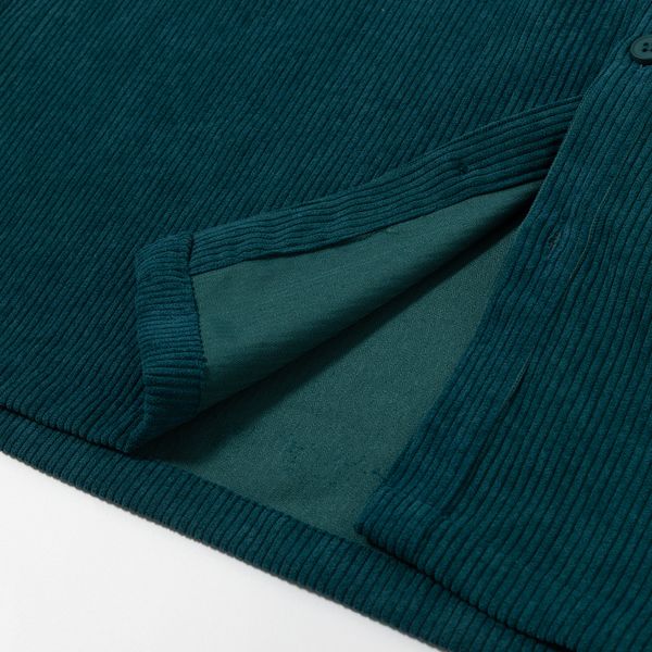 Рубашка Velvet Button Изумрудная - фото 6