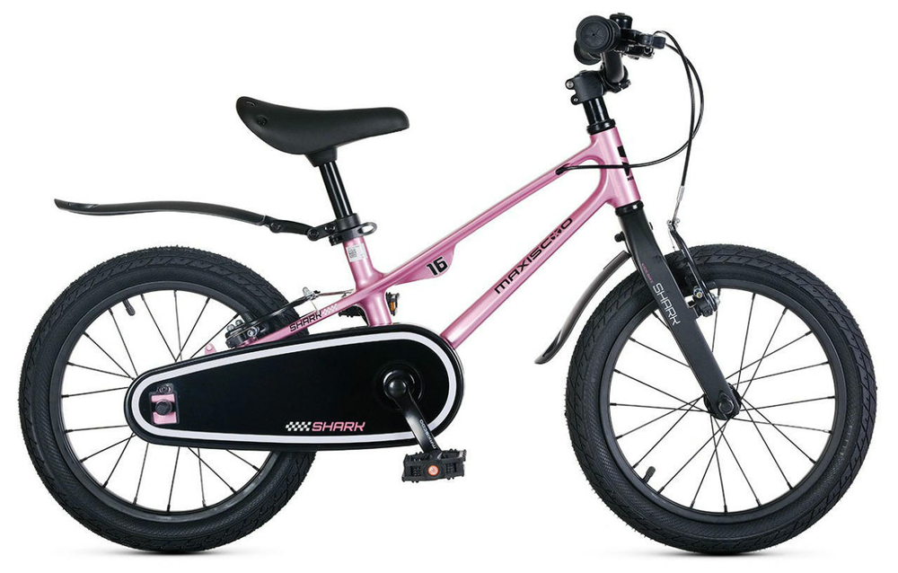 Детский велосипед Maxiscoo Shark Sport 16'' (2025)