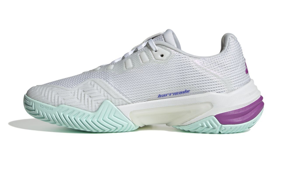 Женские Кроссовки теннисные Adidas Barricade 13 W - белый